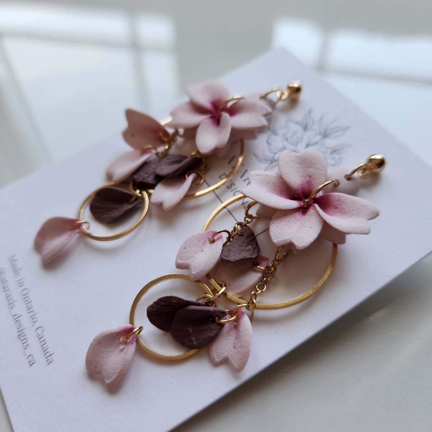 Cherry Blossom with falling petals