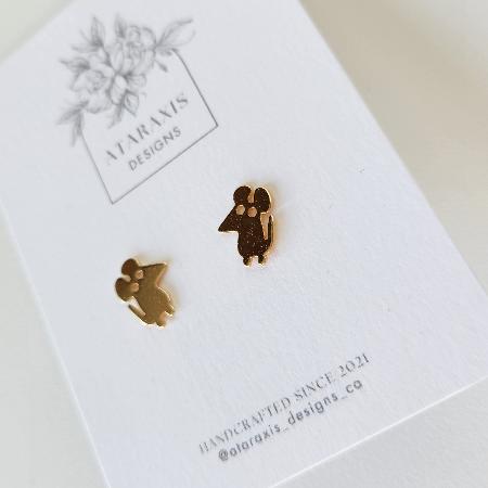 Nutcracker mouse studs