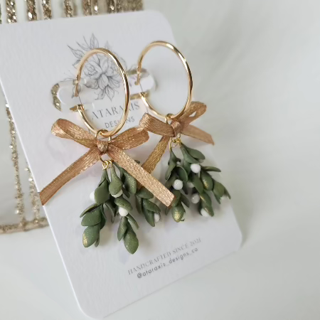 Mistletoe Bunch Earrings