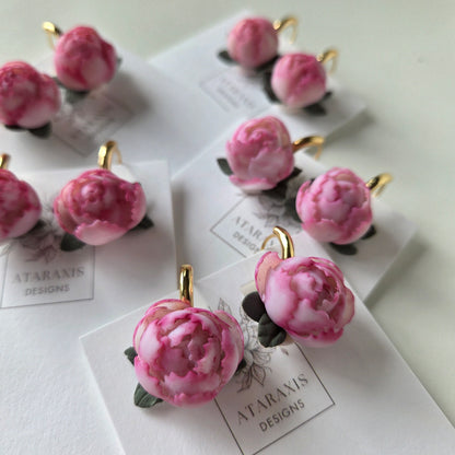 Peony Earrings