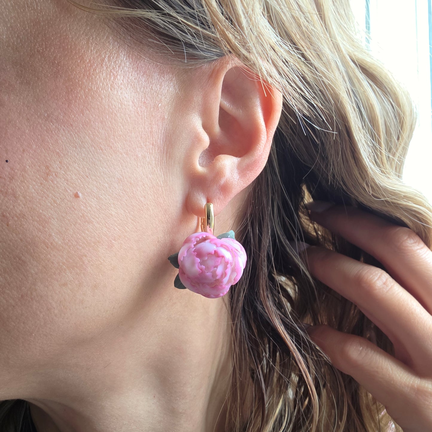 Peony Earrings