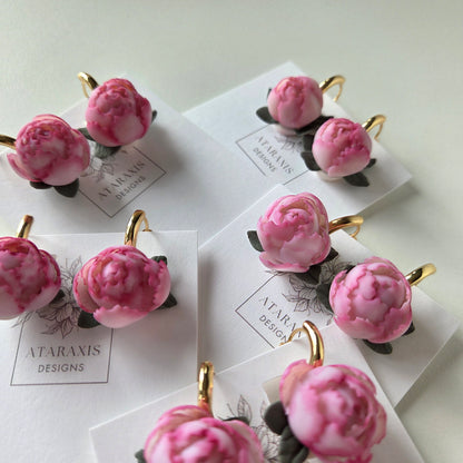 Peony Earrings