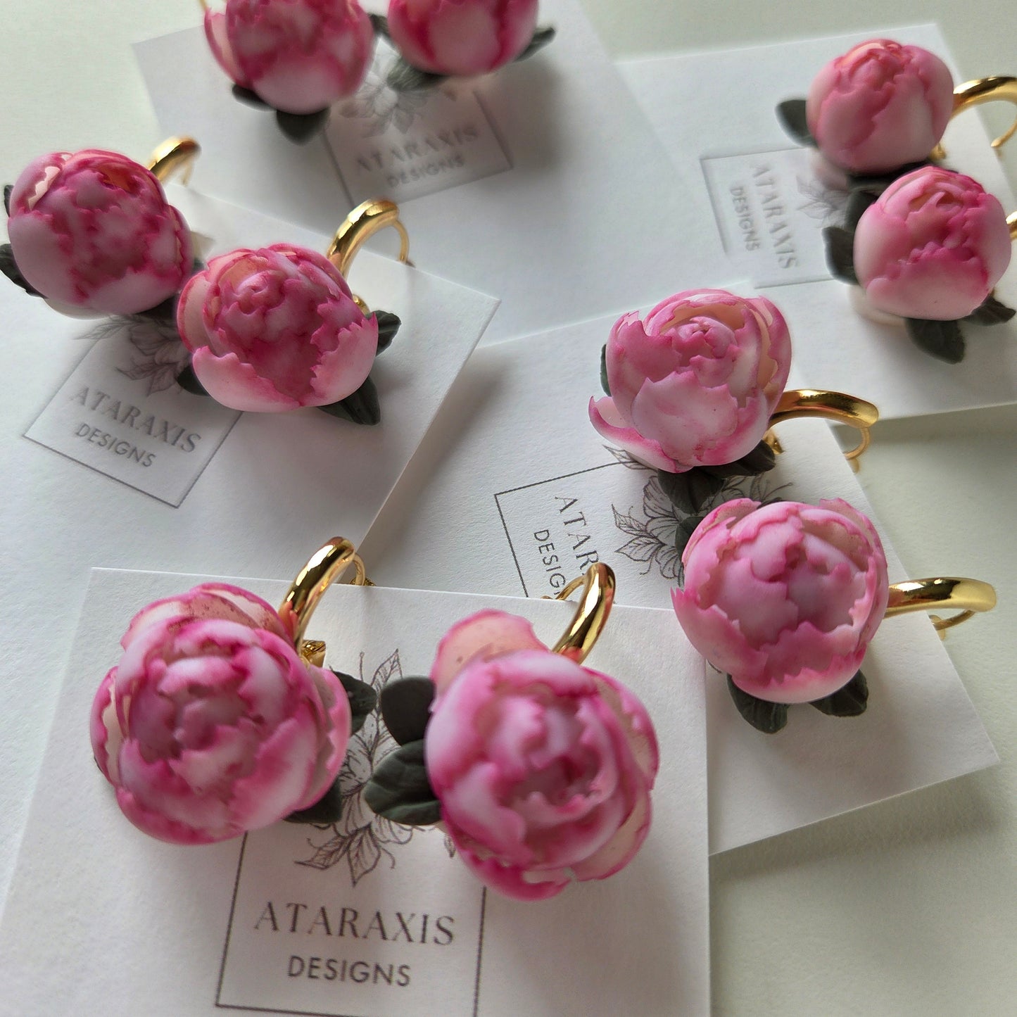 Peony Earrings