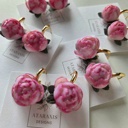 Peony Earrings