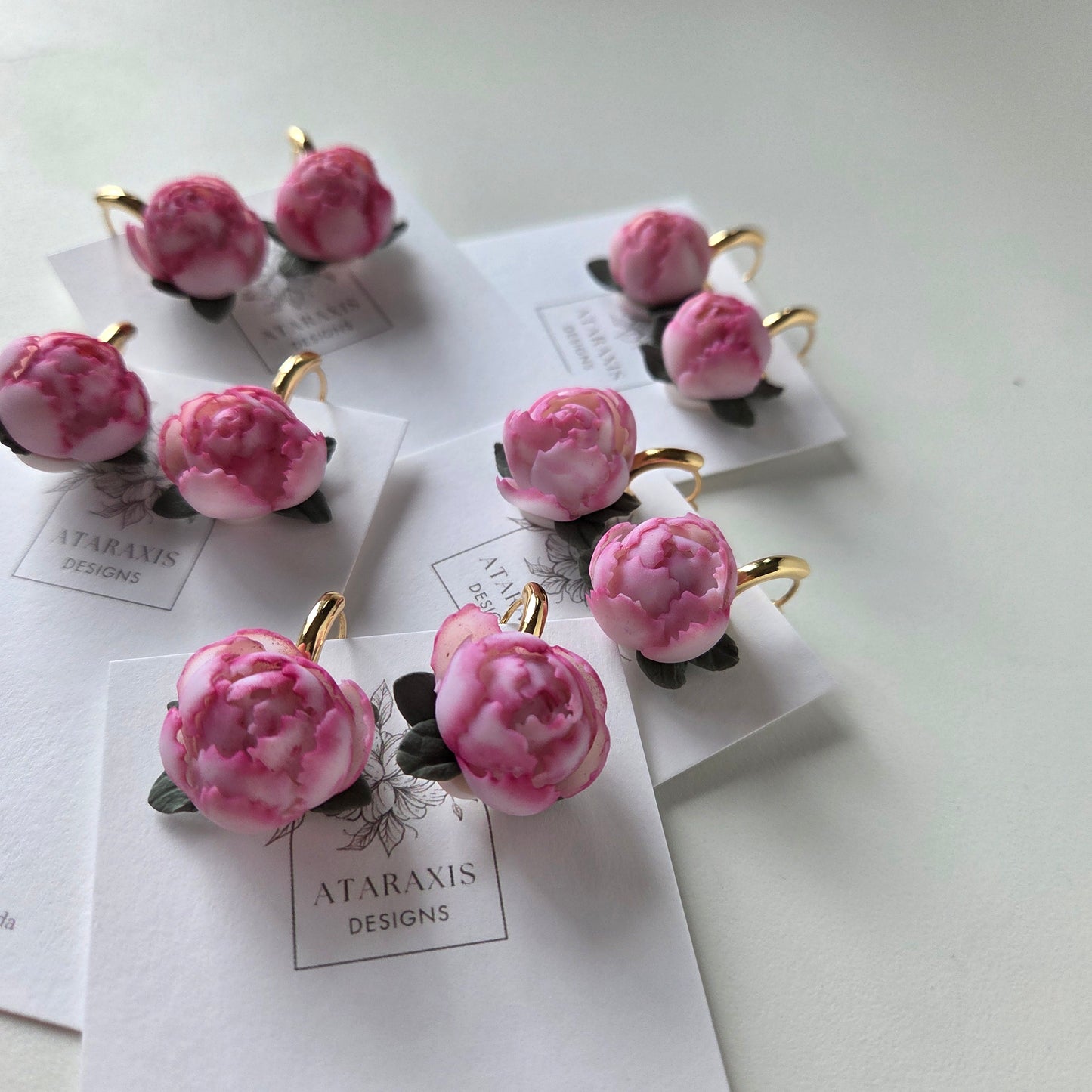 Peony Earrings