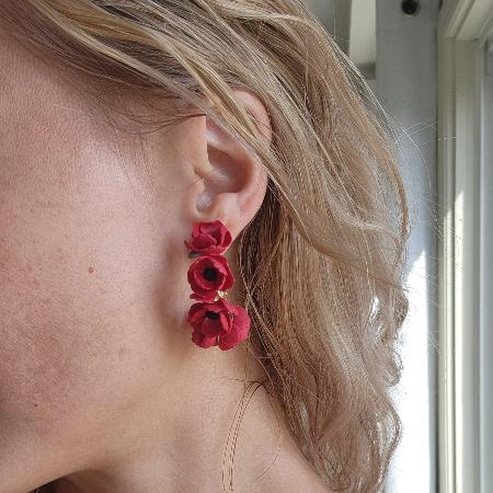 Poppy hoops